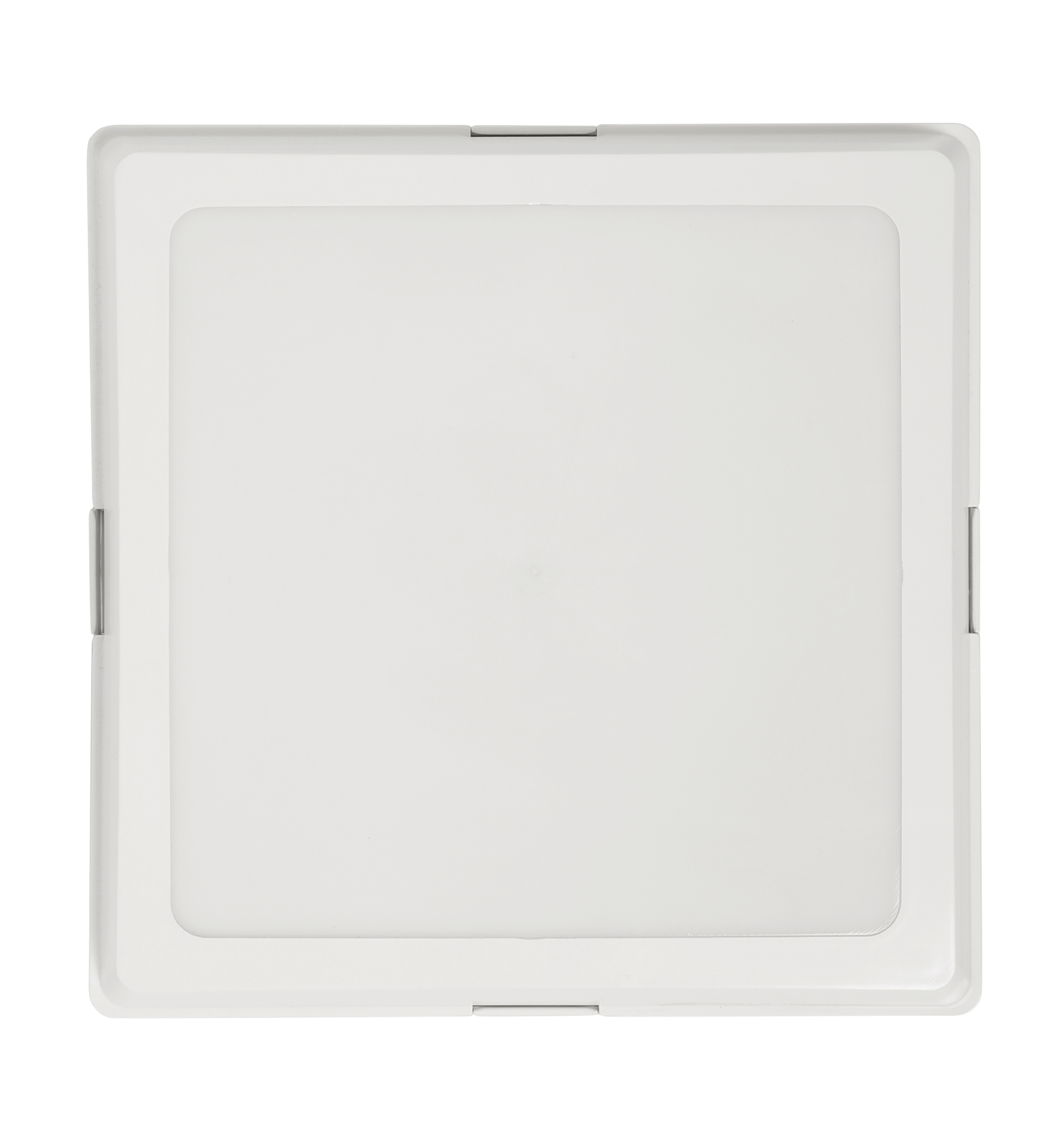 Square Opal lens ABS White