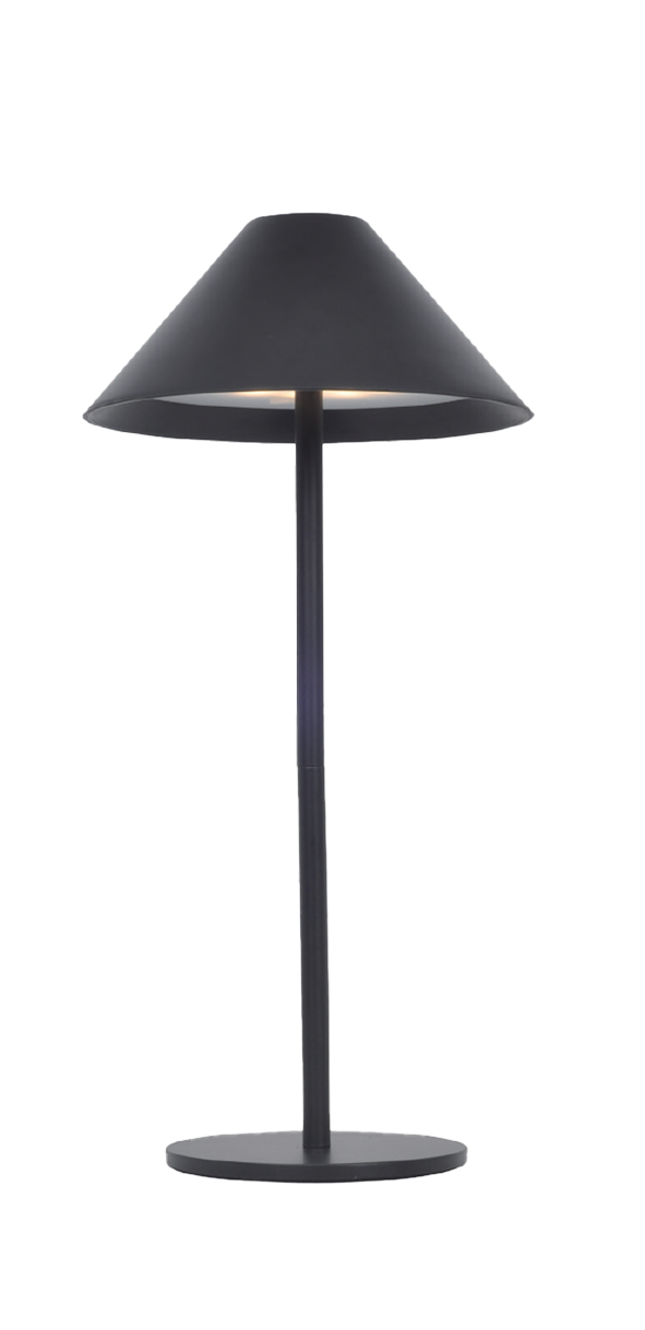Rechargeable LED Table Lamp Black