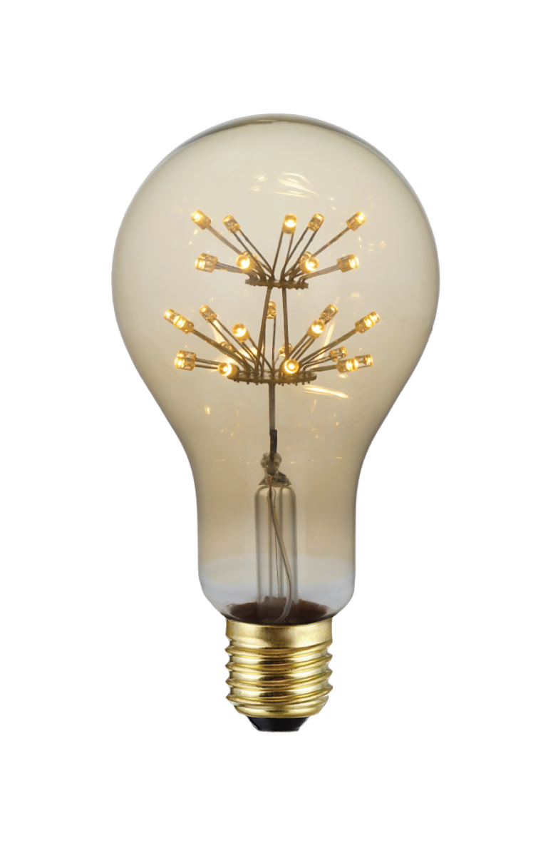 Deco Filament Classic Lamp A60 Clear 3W Dimm ES|BC