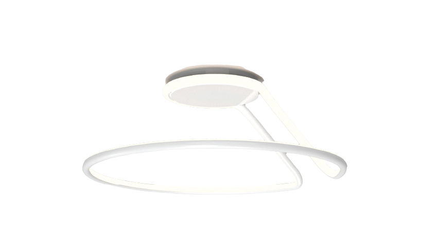 Circular Indoor LED Ceiling Light 28W White