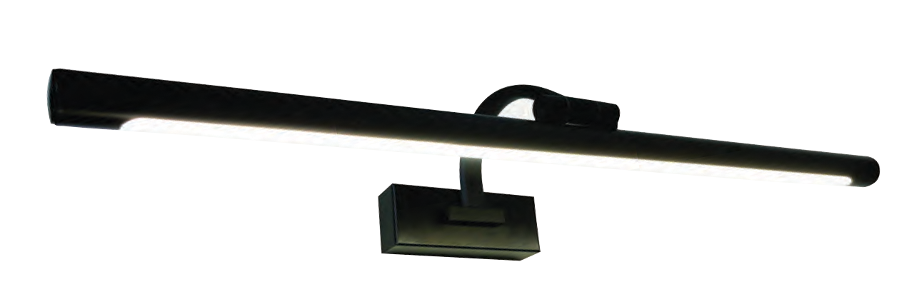 LED Mirror Light Black 10W