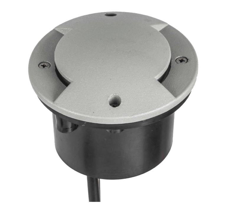 Round 1W Grey Ground Light