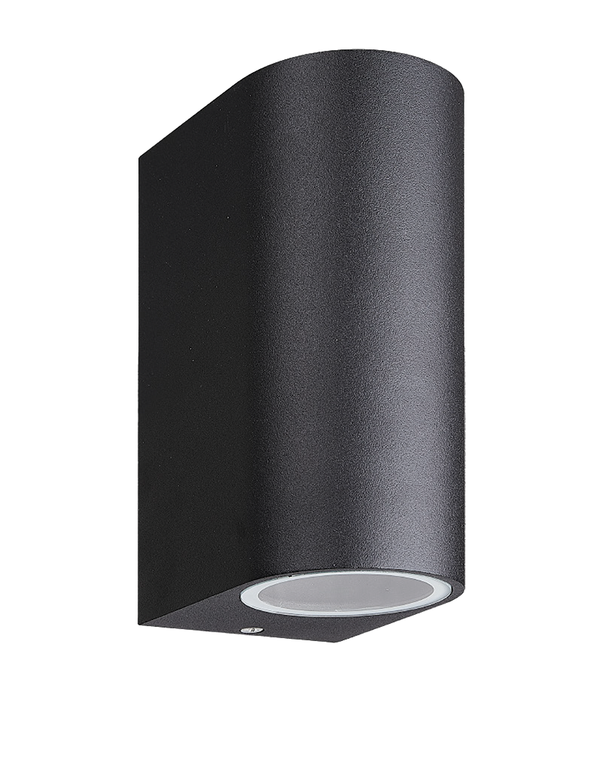 Outdoor Wall Light Rectangle 12W Black | White