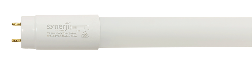 LED Glass Tube T8 24W 4000K 5FT