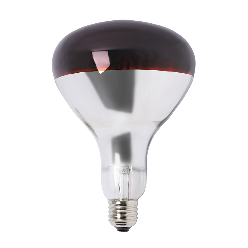 Infrared Lamp 250W R125 E27 Red